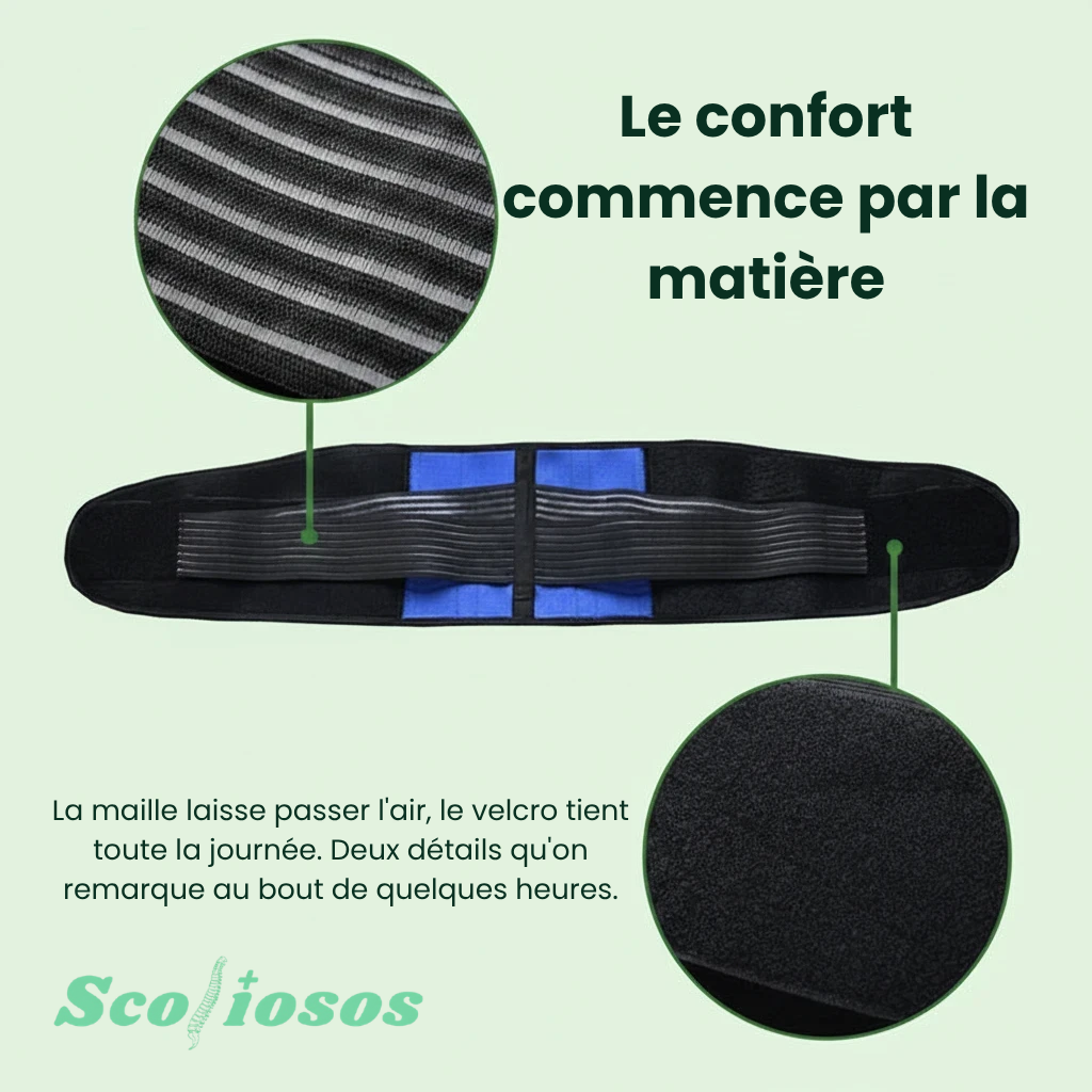 Ceinture de maintien souple Scoliosos